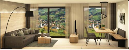 Three-Bedroom Apartment with Mountain View