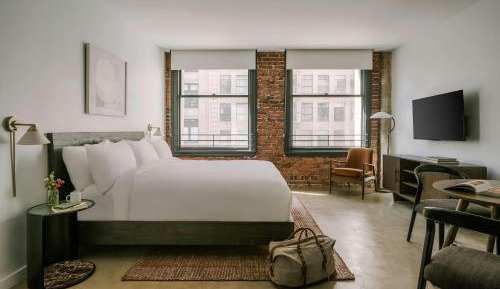 Superior Studio Apartment with King and Sofa Bed - Mobility Accessible with Roll-in Shower