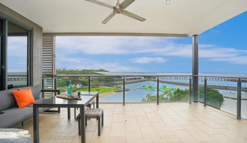 Three-Bedroom Apartment with Water View