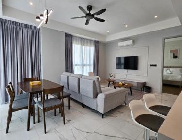 Family Room with Bathroom