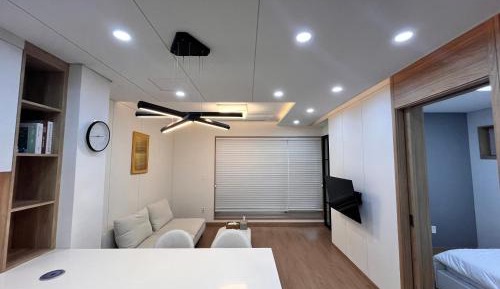 Three-Bedroom Apartment with Park View