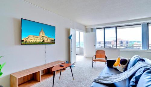 Three-Bedroom Apartment with Balcony