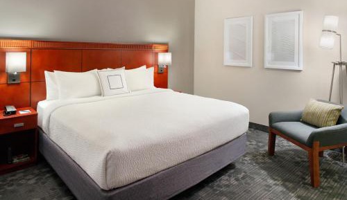 One-Bedroom King Suite with Sofa Bed and Courtyard View - Hearing Accessible