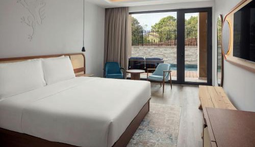 King Room with Balcony and Pool View - Infinity