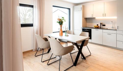 One-Bedroom Apartment with Balcony and Mountain View  