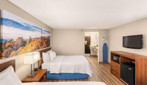 Deluxe Double Room with Two Double Beds - Non-Smoking