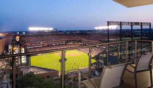 Parlor Room with Ballpark View