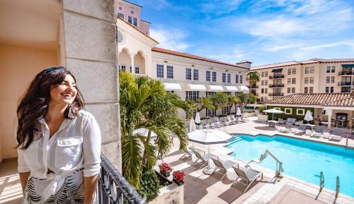 Double Room with Two Double Beds and Balcony