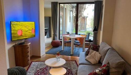 One-Bedroom Apartment with Terrace