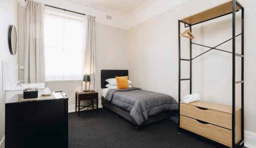 Single Room with Shared Bathroom