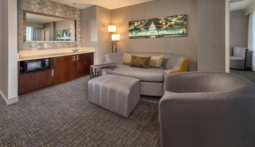 One-Bedroom King Suite with Sofa Bed