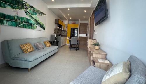 One-Bedroom Apartment with Balcony and Sea View