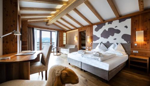 Two-Bedroom Suite with Balcony and Valley View