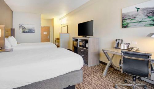 Queen Room with Two Queen Beds - Roll in Shower - Non Smoking