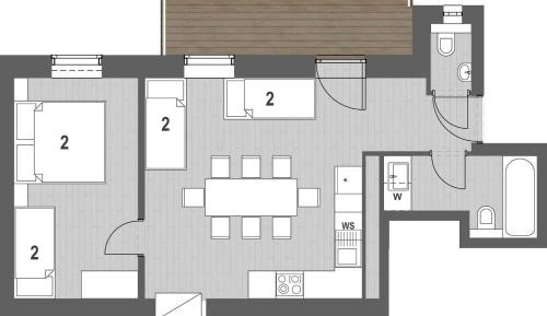 Two-Bedroom Apartment