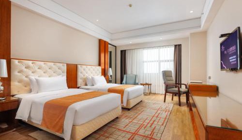 Elegant City View Twin Room