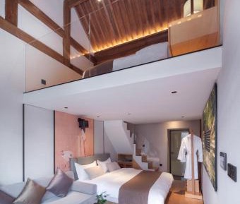 Family Loft Suite with Two King Beds Room