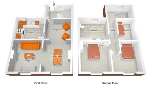 Three-Bedroom Apartment