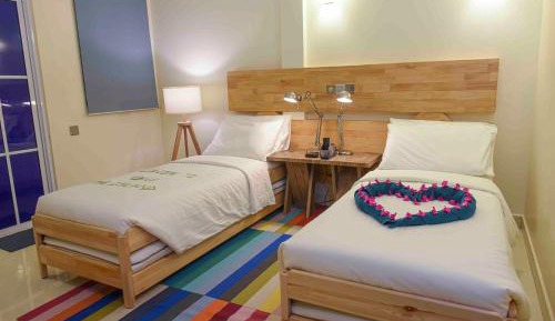 Twin-Room + Round-trip Domestic Flights