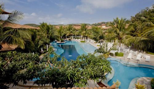 Luxury Quadruple Room with Pool View