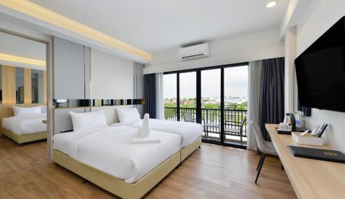 Family Room with Balcony