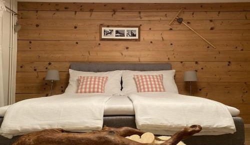 Double Room with Mountain View and Shared Bathroom