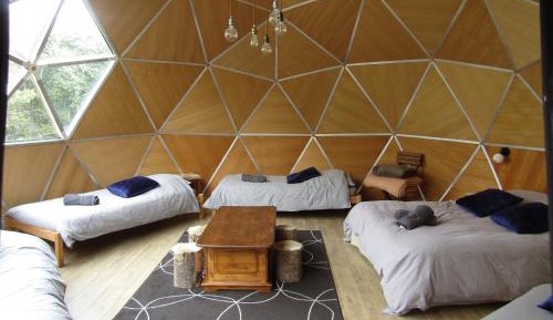 Dome Tent with Mountain View