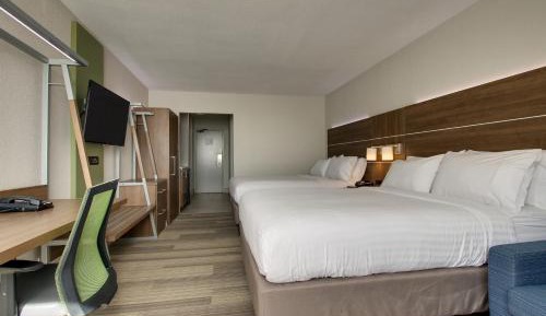 Queen Suite with Two Queen Beds and Sofa Bed