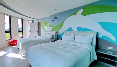 Quadruple Room with Sea View