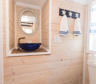 Tiny House - Red Lifeguard Stand