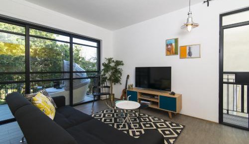 Two-Bedroom Apartment with Balcony