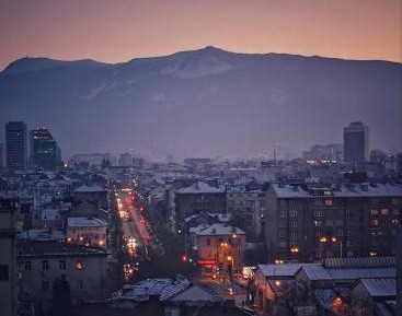 Double room with balcony and amazing view of Sofia 