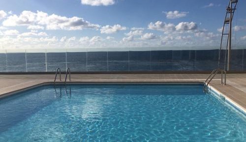 Studio Apartment with Side Sea View