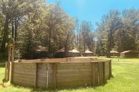 Benton Other | Camp Manitowa - Green Yurt #1