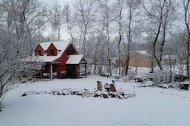 Upsala Cabin | Timber-frame cottage in heart of rural Minnesota
