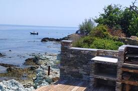 Miomo Villa | Villa Pierre Miomo, Entrée Cap Corse seaside