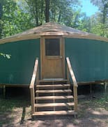 Benton Other | Camp Manitowa - Green Yurt #1