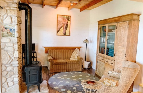 Gills Rock Cottage | Waterfront 1 bedroom and loft cottage with small private pier on Garrett Bay