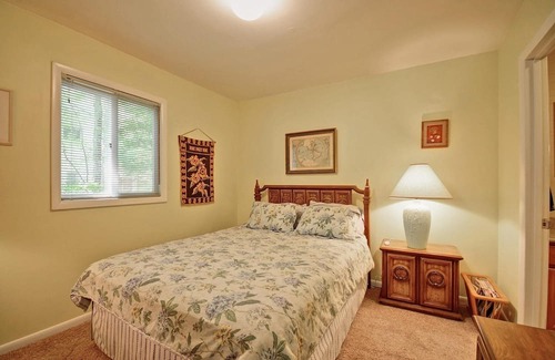 Bethany Beach Cottage | Cozy 3 bedroom 2 bath beach house with private setting! Pool, Trolley, Wifi, Beach Town!