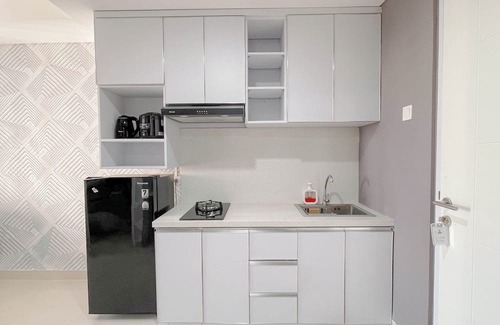 Biringkanya Apartment | Grey Toned 1Br Apartment Tamansari Skylounge Makassar