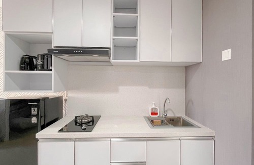 Biringkanya Apartment | Grey Toned 1Br Apartment Tamansari Skylounge Makassar