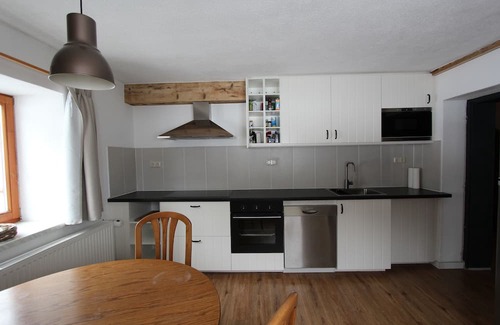 Bichlbach Apartment | This spacious vacation home is perfect for large families, groups of friends