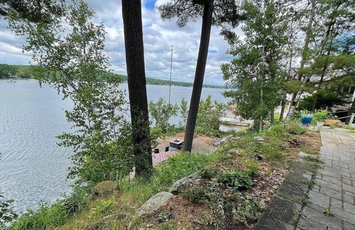 Lochmere House | Birds Eye View on Lake Winnisquam