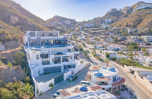 Pedregal Villa | Sprawling Villa w/ HUGE Pool, Gym, & Full Daily Staff. Walking distance to DT Cabo