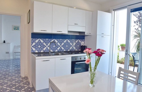 Giungano Apartment | Ferienwohnung Felice 3 in Castellabate mit Meerblick und Privater Terrasse