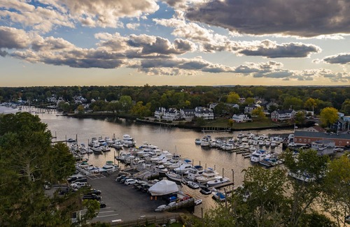 Pawtuxet Village Historic District House | A Curated Cape on the Cove....walk to shops and restaurants in seaside village.