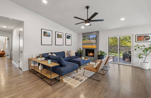 Austin House | ATX Oasis Home w/Pool, Workspaces & Large Backyard