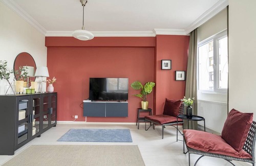 Bostanci Apartment | Missafir Modern Flat with Balcony on Bagdat Street