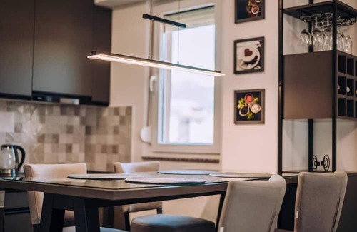 Ohrid Apartment | Grey Corner Apartment - Where Comfort Meets Modern Elegance