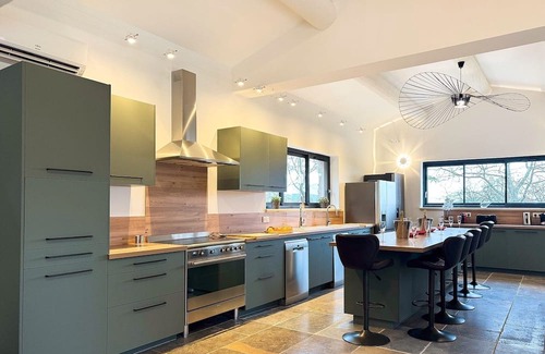 Saint-Romain-en-Viennois House | MAS 5* SPA SAINT QUENIN-26PEOPLE-AIR-CONDITIONING-HEATED POOL-JACUZZI-SAUNA